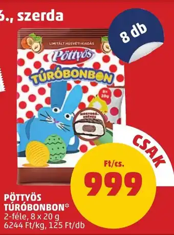 PENNY Pöttyös túróbonbon ajánlat