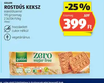 ALDI Gullon Rostdus Keksz ajánlat