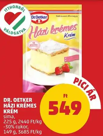 PENNY Dr. Oetker házi krémes krém ajánlat