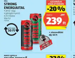 ALDI Hell Strong Energiaital ajánlat