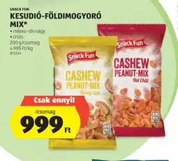 ALDI Snack Fun Kesudió-földimogyoró Mix ajánlat