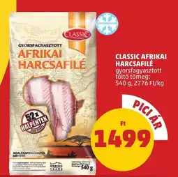 PENNY Classic afrikai harcsafilé ajánlat