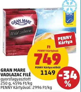 PENNY Gran Mare vadlazac filé ajánlat