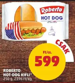 PENNY Roberto Hot-Dog kifli ajánlat