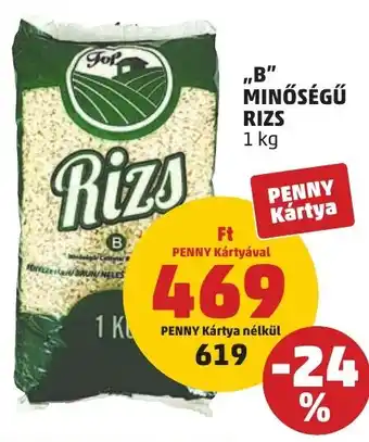 PENNY ,,B" minőségű rizs ajánlat