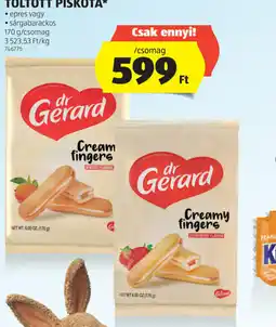 ALDI Dr. Gerard Creamy Fingers ajánlat