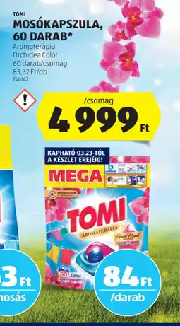 ALDI Tomi Mosókapszula ajánlat