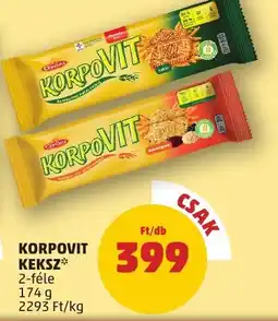 PENNY Korpovit keksz ajánlat