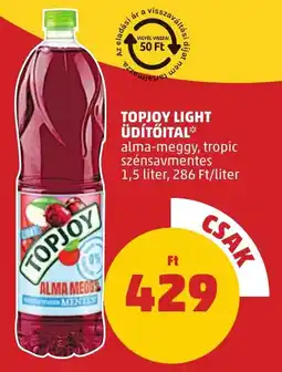 PENNY Topjoy light üdítőital ajánlat