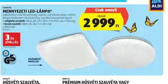 ALDI Casalux Mennyezeti LED-lámpa ajánlat