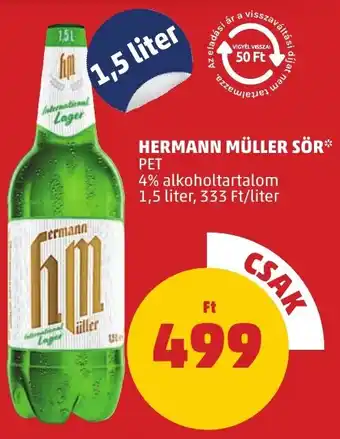 PENNY Hermann Müller sör ajánlat