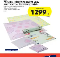 ALDI Premium Húsvéti Szalvéta ajánlat