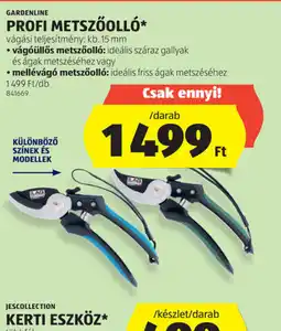 ALDI Profi Metszőolló ajánlat