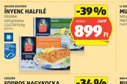 ALDI Golden Seafood Inyenc Halfilé ajánlat