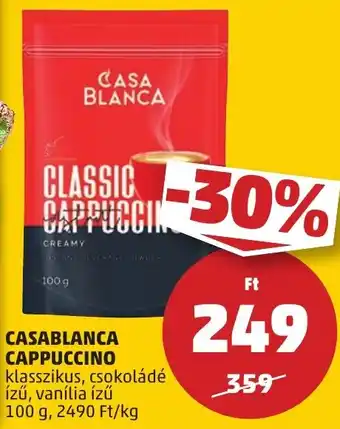 PENNY Casablanca cappuccino ajánlat