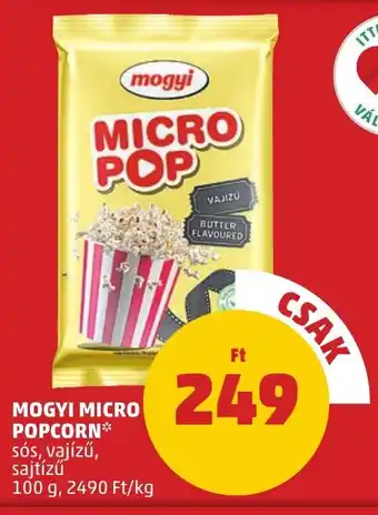 PENNY Mogyi Micro popcorn ajánlat