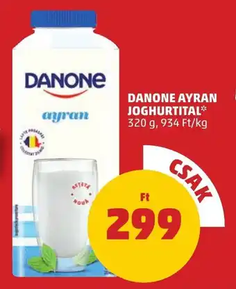 PENNY Danone Ayran joghurtital ajánlat