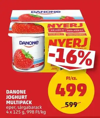 PENNY Danone joghurt multipack ajánlat