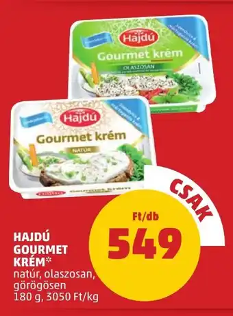 PENNY Hajdú gourmet krém ajánlat