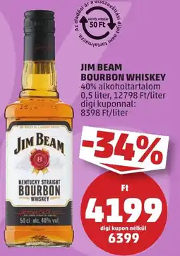 PENNY Jim beam bourbon whiskey ajánlat