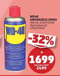 PENNY Wd-40 univerzális spray ajánlat