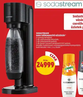 PENNY Sodastream gaia szénsavasító készülék ajánlat