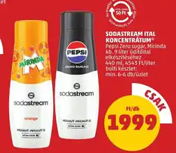 PENNY Sodastream ital koncentrátum ajánlat