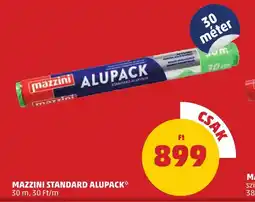 PENNY Mazzini standard alupack ajánlat