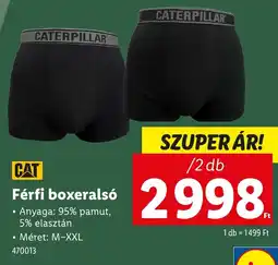 Lidl Cat férfi boxeralsó ajánlat