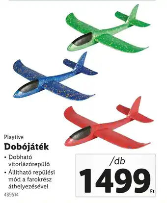 Lidl Playtive dobójáték ajánlat