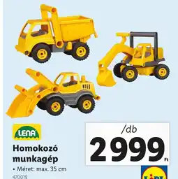 Lidl Homokozó munkagép ajánlat