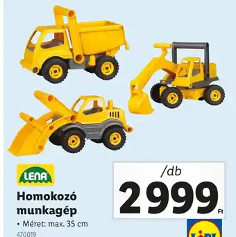 Lidl Homokozó munkagép ajánlat