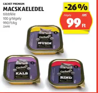 ALDI Cachet premium macskaeledel ajánlat