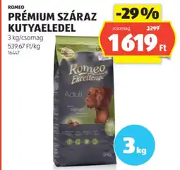 ALDI Romeo prémium száraz kutyaeledel ajánlat