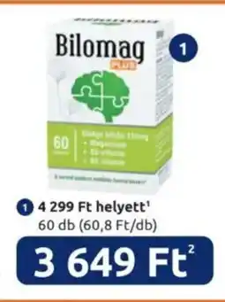 Benu Gyógyszertárak Bilomag plus 110 mg ajánlat