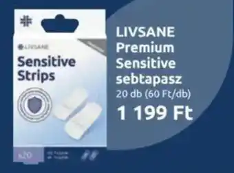 Benu Gyógyszertárak Livsane premium sensitive sebtapasz ajánlat