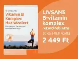 Benu Gyógyszertárak Livsane b-vitamin komplex ajánlat