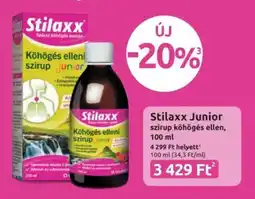 Benu Gyógyszertárak Stilaxx junior ajánlat