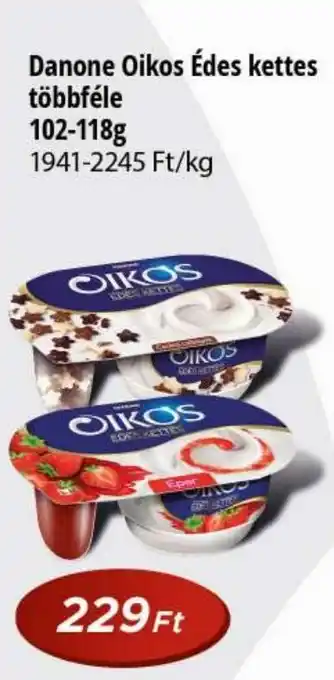 Real Danone Oikos Édes kettes ajánlat