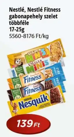 Real Nestlé, Nestlé Fitness gabonapehely szelet ajánlat