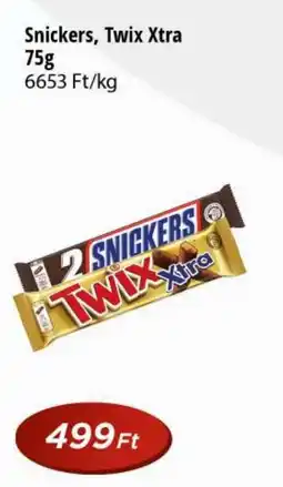 Real Snickers, Twix Xtra ajánlat