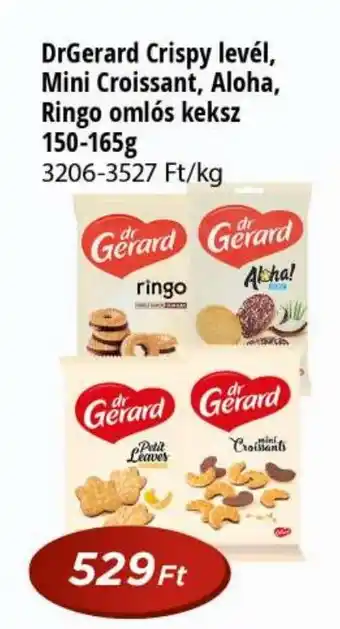 Real DrGerard Crispy levél, Mini Croissant stb. ajánlat