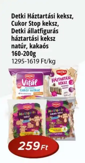 Real Detki Háztartási keksz stb. ajánlat