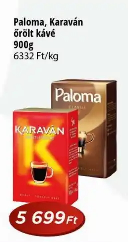 Real Paloma, Karaván őrölt kávé ajánlat