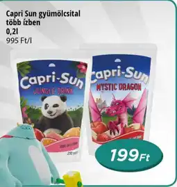 Real Capri Sun gyümölcsital több ízben ajánlat