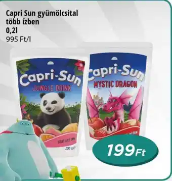 Real Capri Sun gyümölcsital több ízben ajánlat