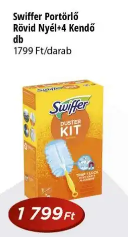 Real Swiffer Portörlő Rövid Nyél+4 Kendő ajánlat