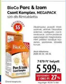 Pingvin Patika BioCo Porc & Izom Csont Komplex ajánlat