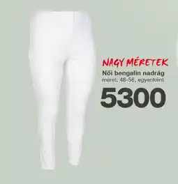 Kik Nagy méretek Női bengalin nadrág ajánlat