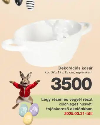 Kik Dekorációs kosár ajánlat